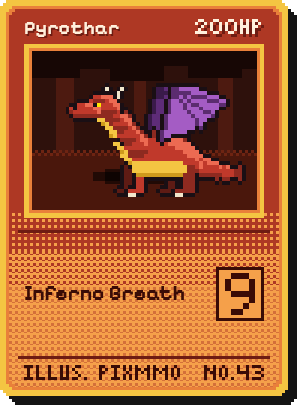 pyrothar trading card