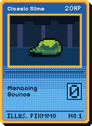 slime trading card
