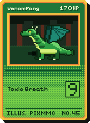 venomfang trading card